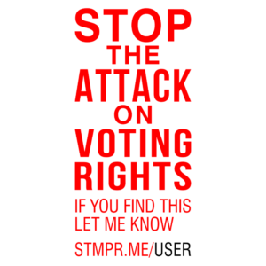 Stop the Attack on Voting Rights