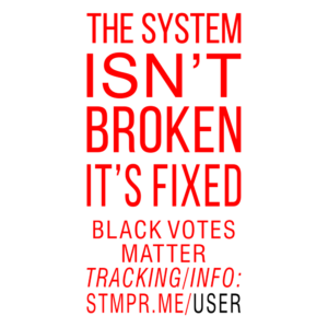 The System isn't Broken, it's Fixed + Black Votes Matter